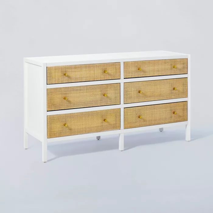 Springville 6 Drawer Dresser White (Box 1)  - Threshold™ designed with Studio McGee | Target