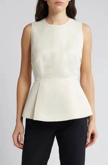 Akeni Sleeveless Peplum Top | Nordstrom