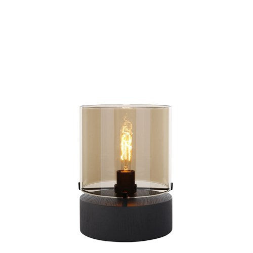 Candeeiro de mesa cilíndrico madeira 23/H20 | Trouva (Global)