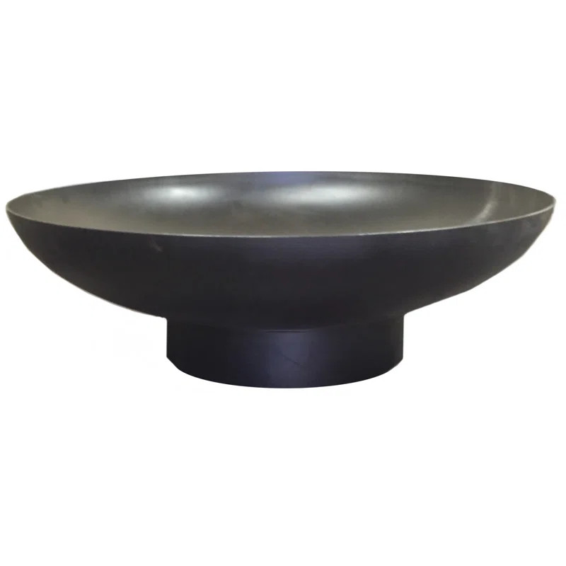 Bayshore 15'' H x 47'' W Steel Wood Burning Outdoor Fire Pit | Wayfair North America
