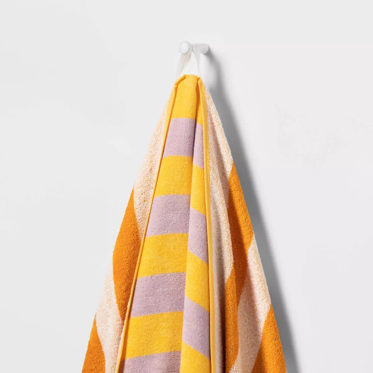 WOW Reversible Beach Towel Cream/Orange/Yellow - Sun Squad™ | Target
