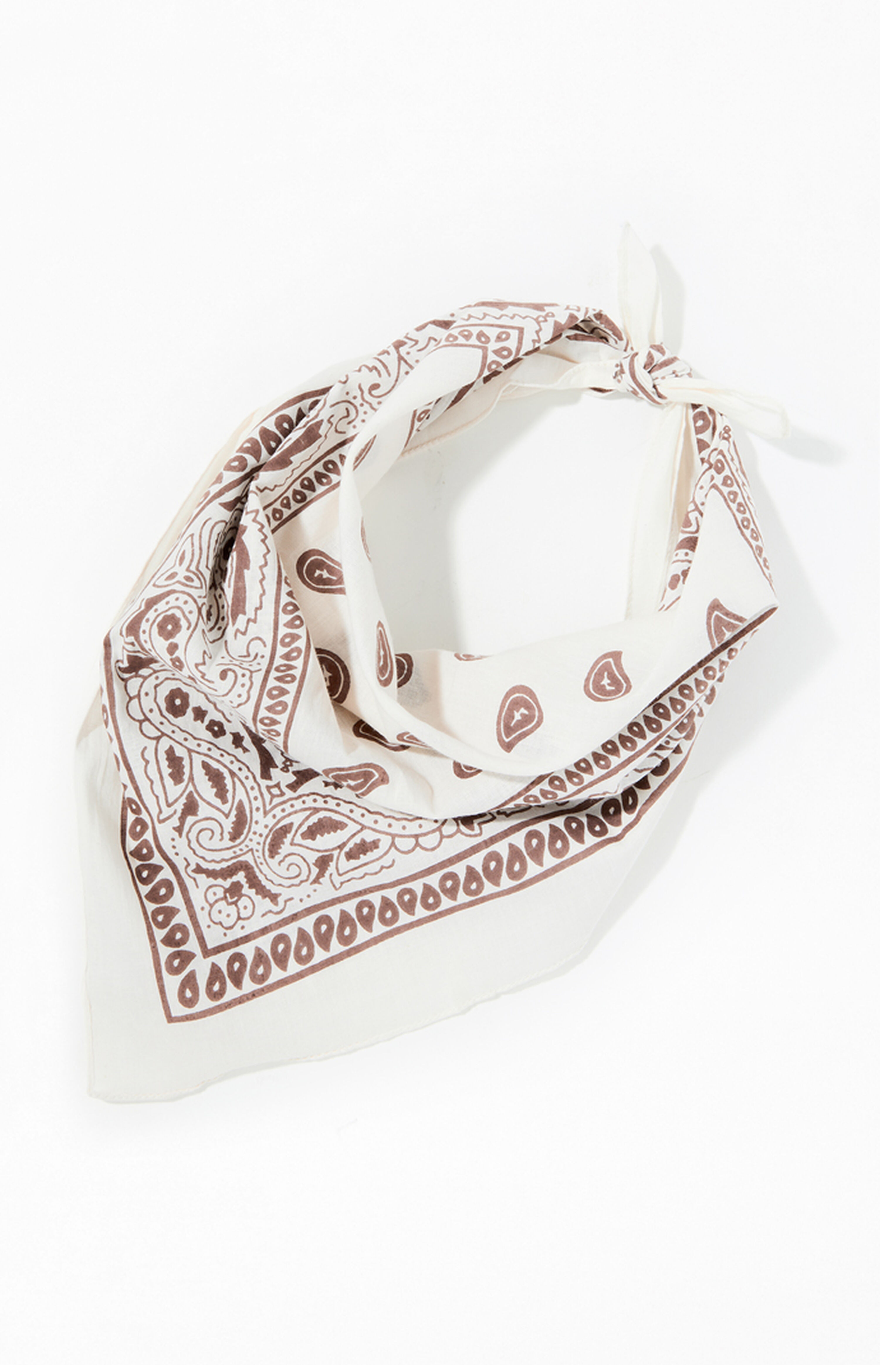 LA Hearts Bone Paisley Bandana | PacSun