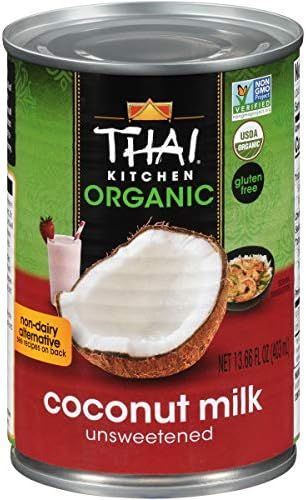 Thai Kitchen Organic Unsweetened Coconut Milk, 13.66 fl oz | Amazon (US)