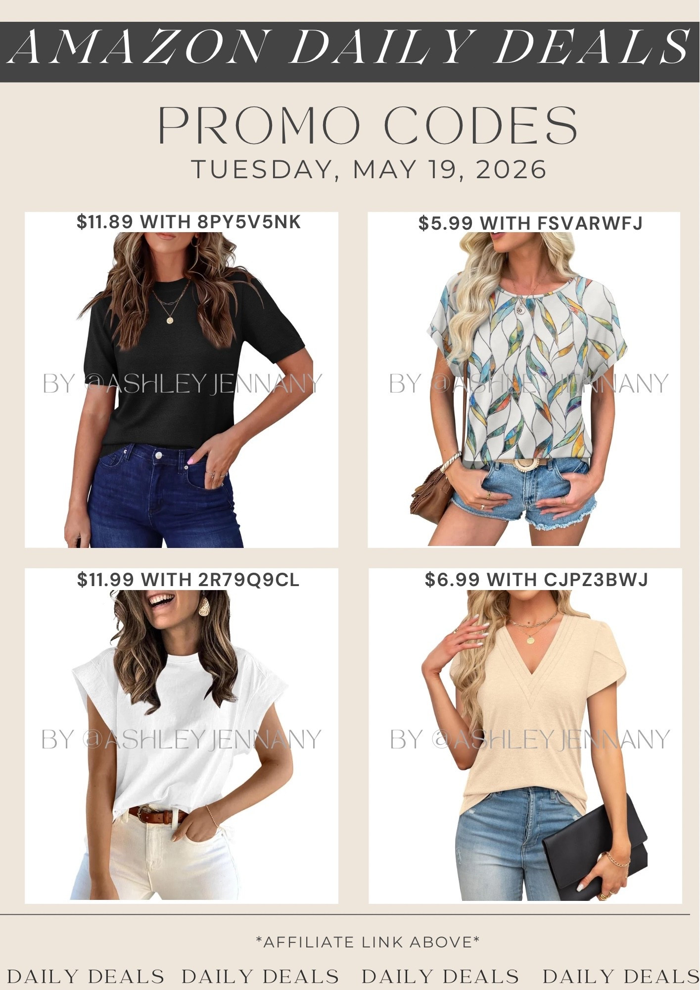 Amazon deals

#LTKSaleAlert #LTKMidsize #LTKootd