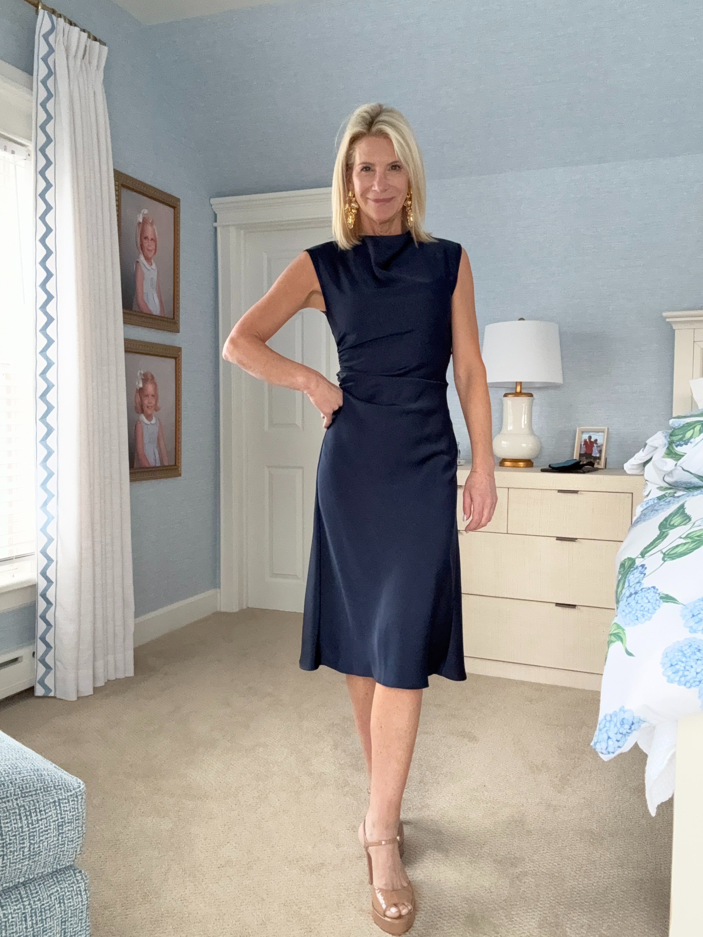 The Navy Dress That Works for Everything 

 #LTKootd #LTKSeasonal #LTKOver40