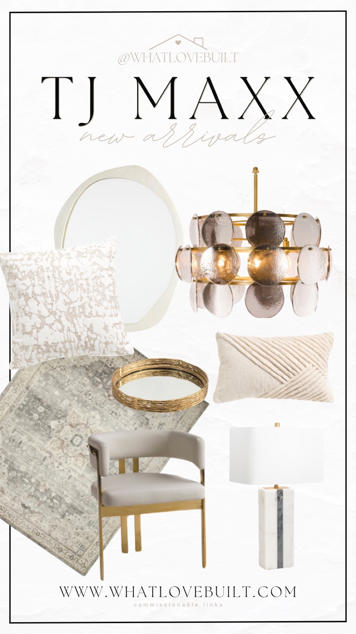 TJ Maxx Home Finds

#home #livingroom #diningroom #tjmaxx #cabinet #furniture #throwpillow #gold #chandelier #pillow #chair #wallart #decor #homedesign #diy #interiordesign #art #homestyling #styling #homedecor #rug #glam #modern #modernglam

#LTKfindsunder50 #LTKhome #LTKstyletip