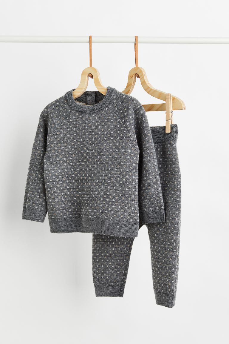 Wool Sweater and Pants | H&M (US + CA)