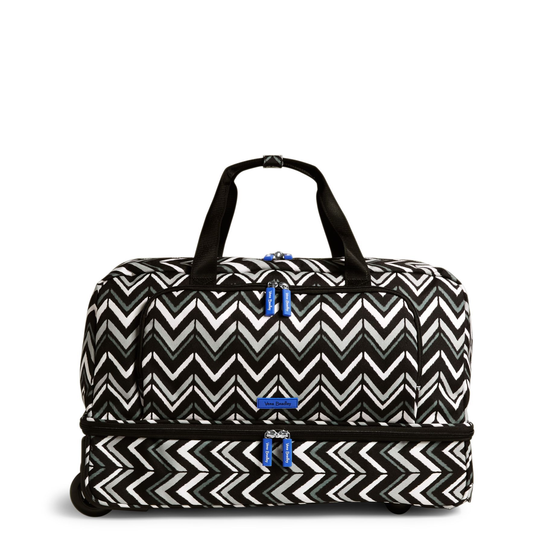 Vera Bradley Wheeled Carry-On in Lotus Chevron | Vera Bradley