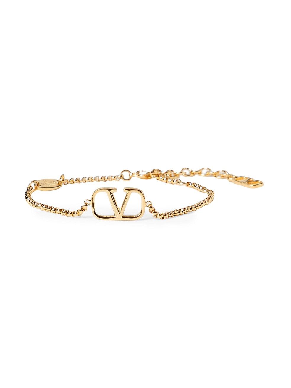 VLogo Metal Chain Bracelet | Saks Fifth Avenue