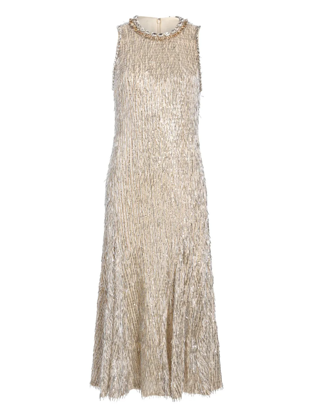 Cinq A Sept Izara Midi Dress | Neutrals | FARFETCH | Farfetch Global