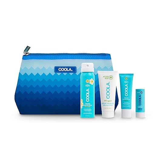 COOLA Organic Sunscreen and Lip Balm Sun Protection Kit, Made with Coconut Oil and Shea Butter, B... | Amazon (US)