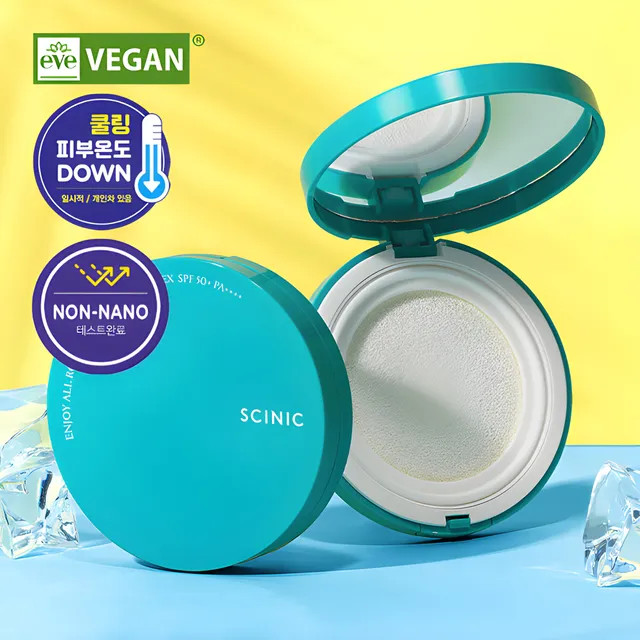 SCINIC - Enjoy All Round Airy Sun Cushion EX | YesStyle Global