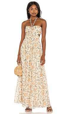 House of Harlow 1960 x Sofia Richie Yasmina Maxi Dress in Paisley Floral Multi from Revolve.com | Revolve Clothing (Global)