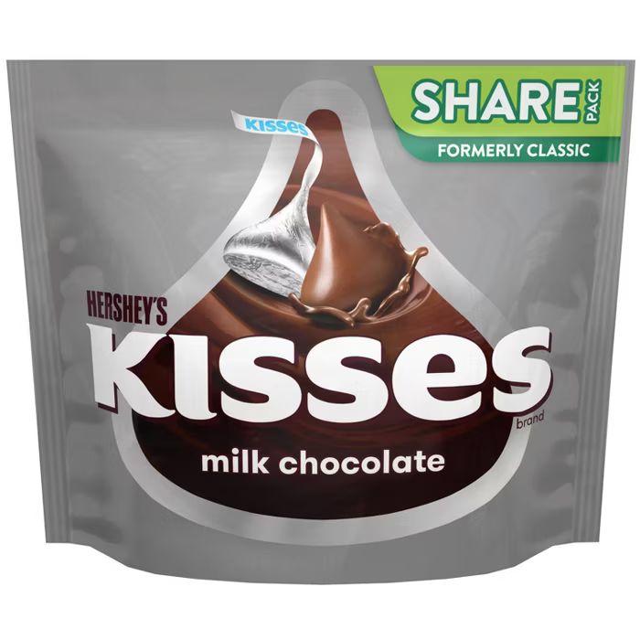 Hershey's Kisses Milk Chocolate Candy - 10.8oz | Target