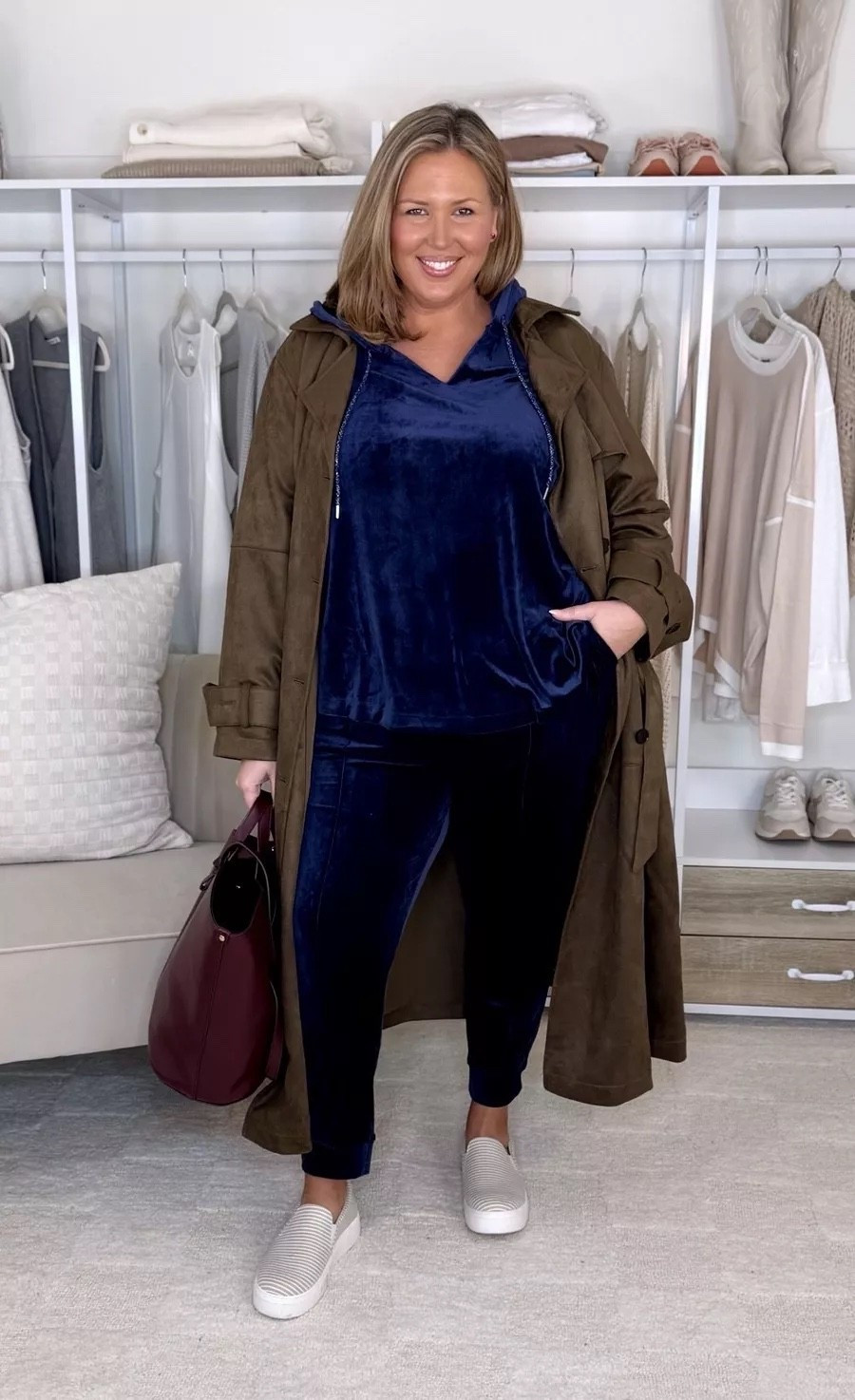 Wearing a 18/20 in the top, 1X in the trench and 18/20 in the pants!

Plus size fashion, winter outfit ideas, midsize fashion, mom style, lane bryant haul, everyday outfit fashion

#LTKOver40 #LTKMidsize #LTKPlusSize