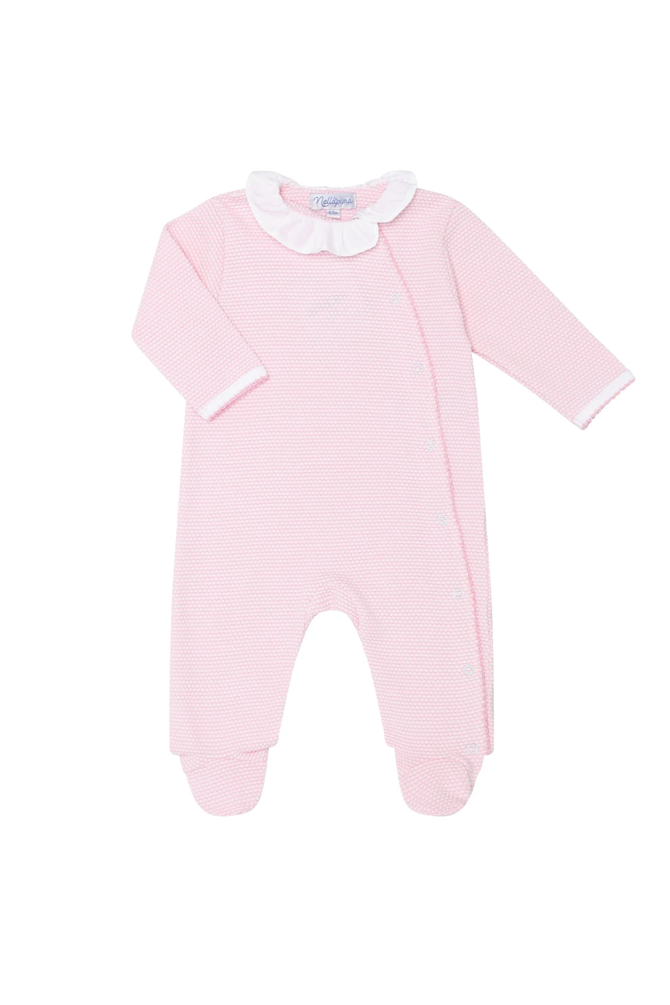 Pink Bubble Crossover Footie | EMILIA GEORGE®