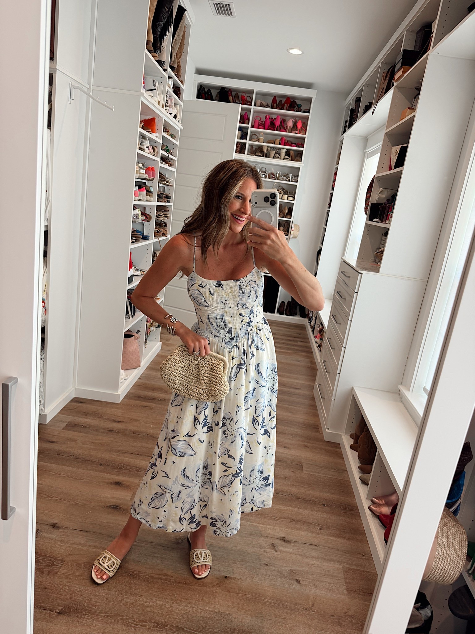 In a small dress, sandals, bag and accessories - fits tts.

#LTKgrwm #LTKootd #LTKSeasonal