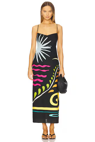 Cala de la Cruz Paloma Dress in Malibu Multi from Revolve.com | Revolve Clothing (Global)
