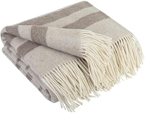LYHome Cashmere Blanket with Merino - Luxury Wool Throw Soft Cozy and Warm, Decorative Throws Cou... | Amazon (US)