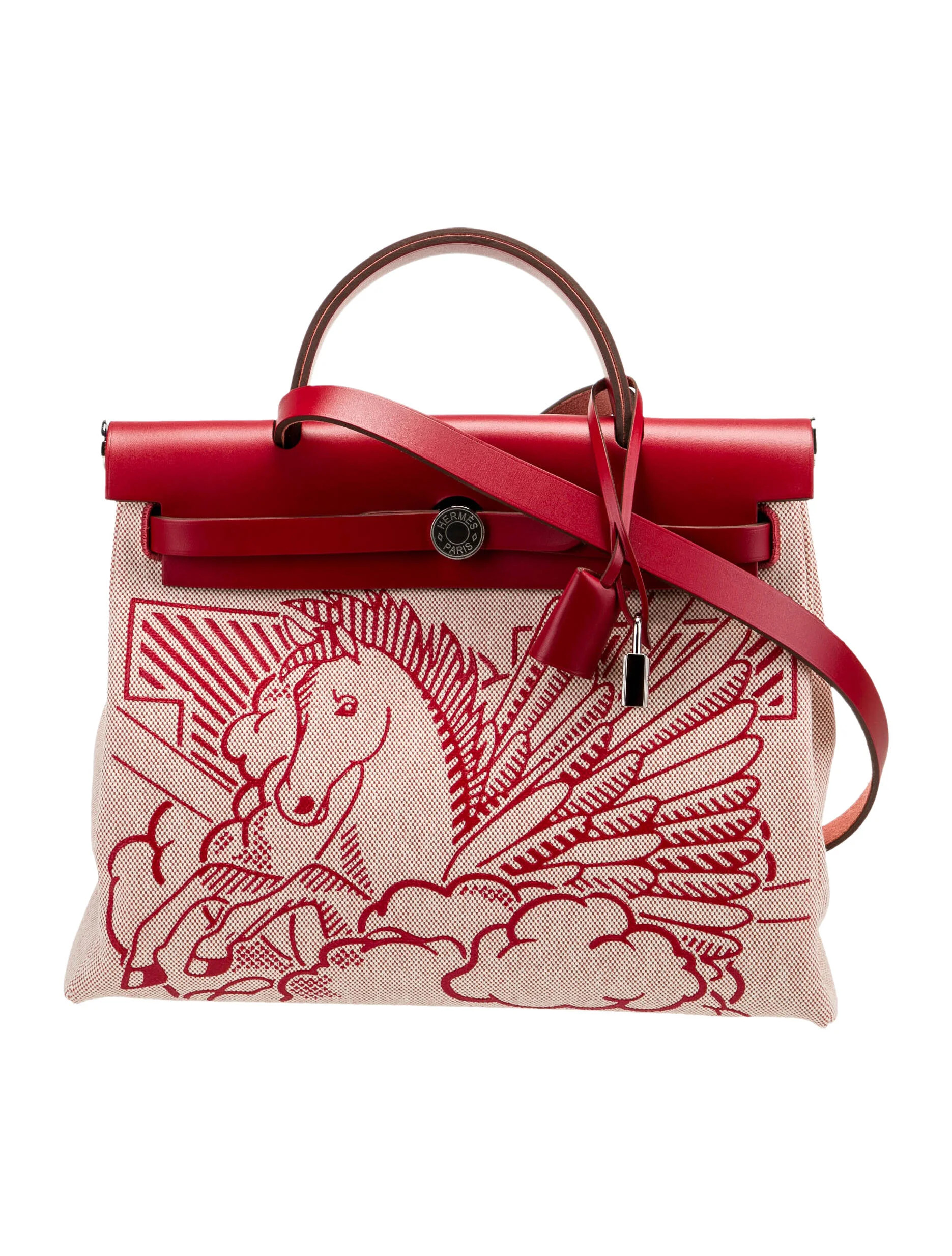 2021 Toile H & Vache Hunter Pegase Pop Herbag Zip 31 | The RealReal