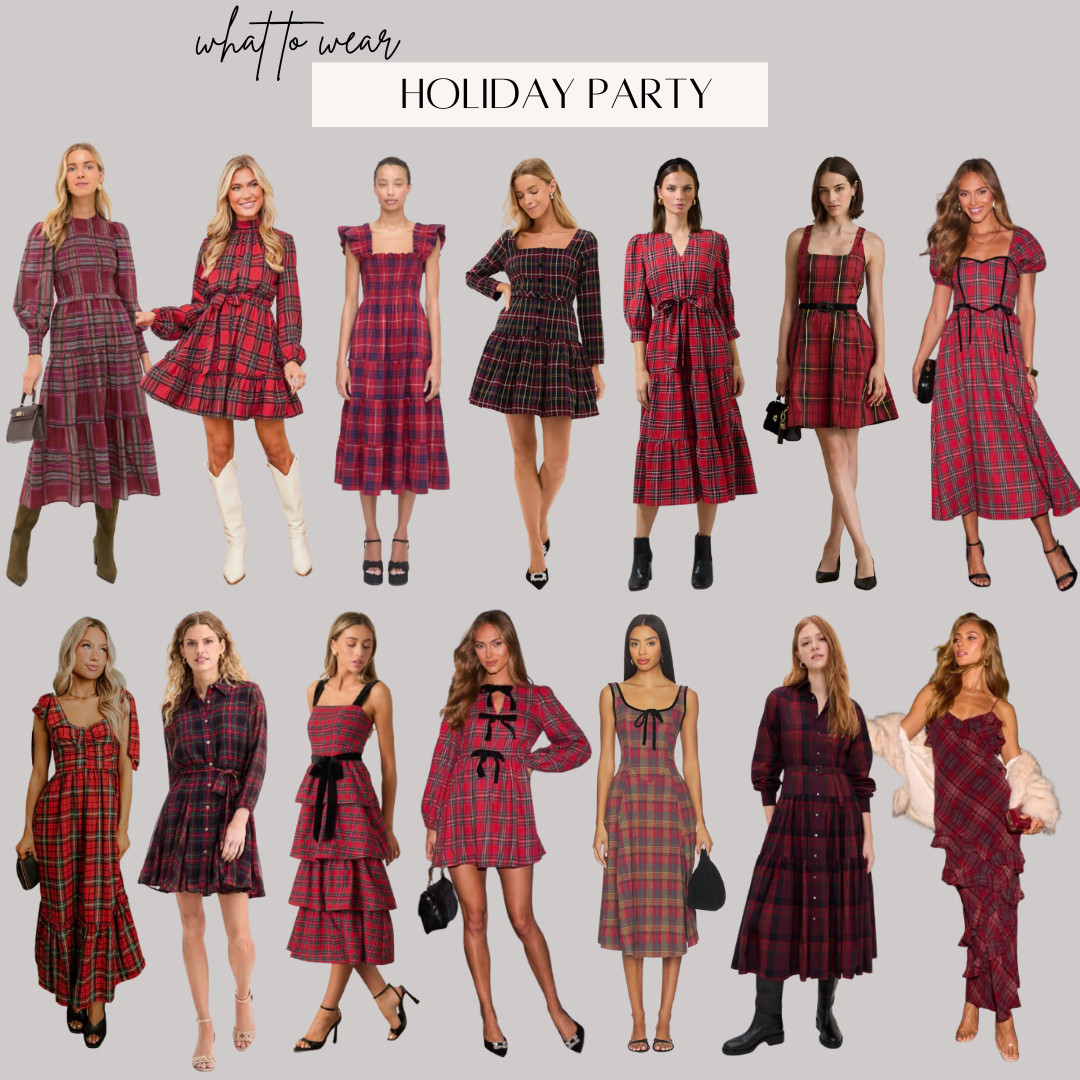  Holiday Dresses: Rounded up a selection of red holiday-ready dresses in festive plaid perfect for holiday dinner parties, office work parties or other festive celebrations. 


ootd style fashion, red holiday dress, red outfit, plaid dress for holidays, christmas dress, office party outfit, festive looks, free people, tuckernuck, vici collection, shopbop, Macys 

 

#LTKHoliday #LTKootd #LTKSeasonal