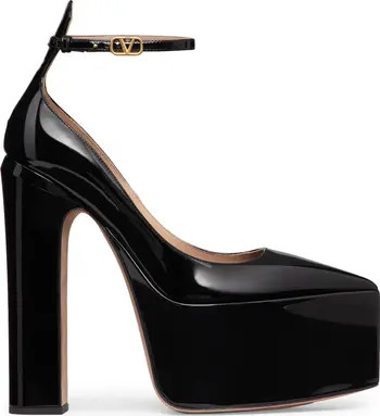 Valentino Tan-Go Platform Pointed Toe Pump | Nordstrom | Nordstrom