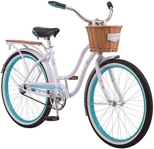 Schwinn Destiny Girls/Womens Classic Beach Cruiser Bike, Single Speed, Steel Frame, Multiple Colo... | Amazon (US)