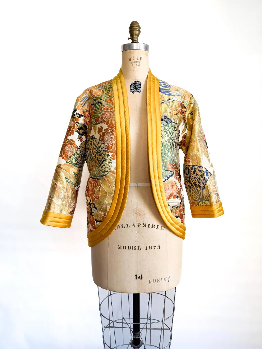 Vintage 1970s Japanese Brocade Silk Evening Jacket Boutique Designer Honolulu M | Etsy (US)