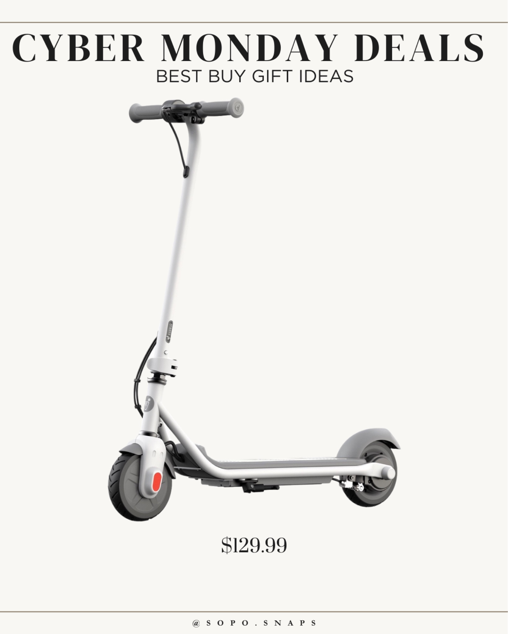 BEST BUY electric scooter SALE! Cyber DEALS! Perfect gift for kids! 

#LTKsalealert #LTKCyberWeek #LTKGiftGuide