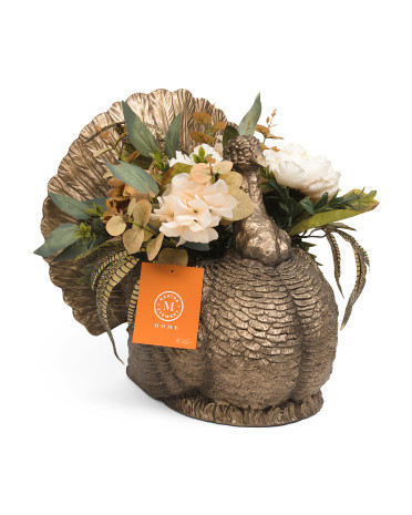 16in Turkey Floral Arrangement | TJ Maxx