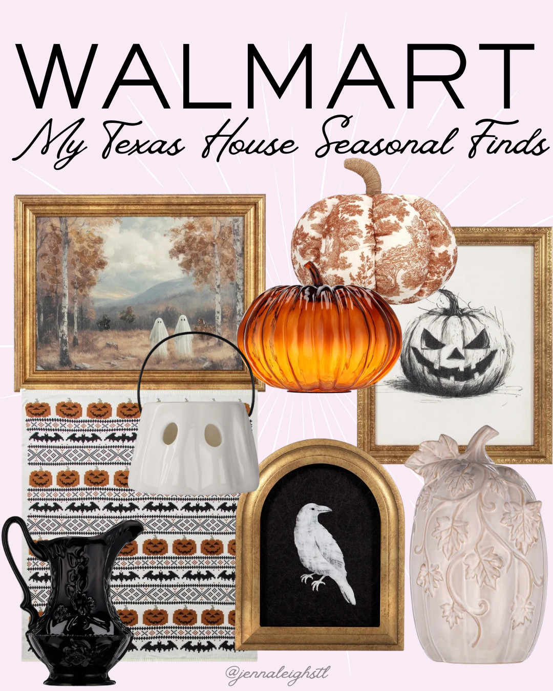 My Texas House is bringing all the fall and Halloween vibes to Walmart! 🍂🎃 So many cute home decor finds to cozy up your space for fall and get it ready for spooky season. 

 #LTKSeasonal #LTKHome