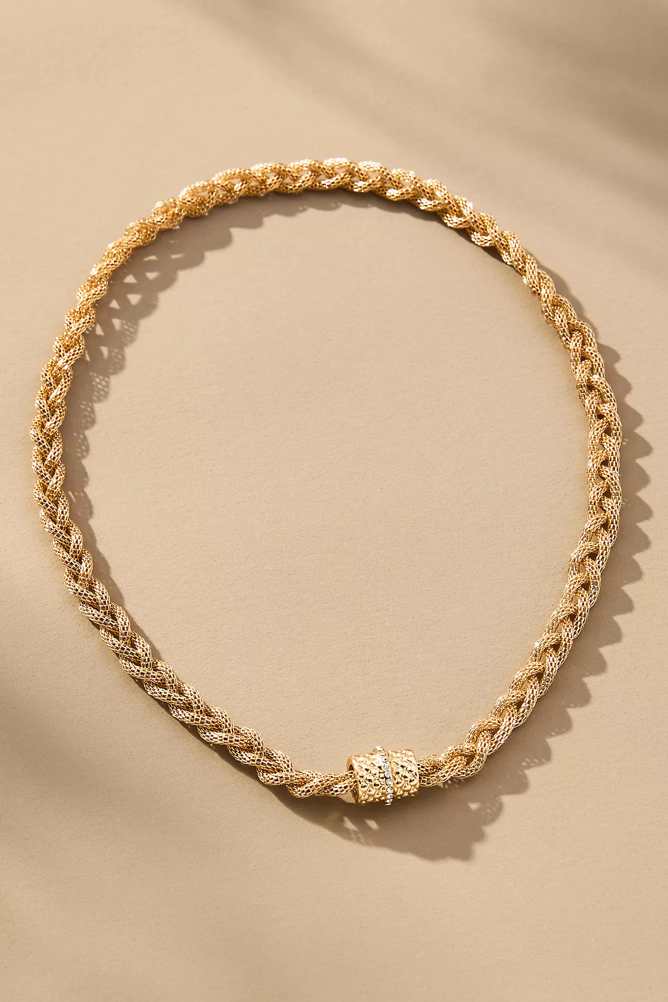 Rope Chain Magnetic Clasp Necklace | Anthropologie (US)