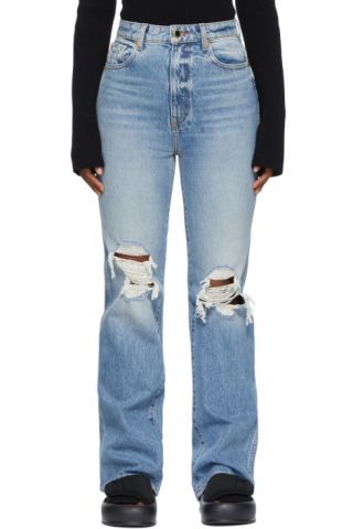 Blue Danielle Jeans | SSENSE