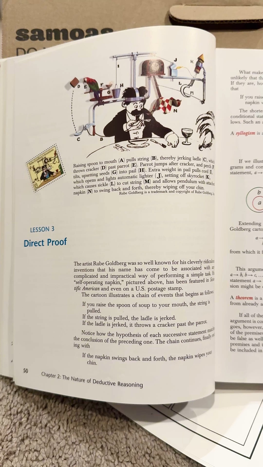 Here’s a link to my son’s Geometry book! This video shows a flip-through of just two sections of his book. Geometry is proof-heavy, so the book covers direct and indirect proofs a couple of lessons along with deductive reasoning. The rest of the book is a traditional Geometry textbook  

#LTKKids #LTKmomlife