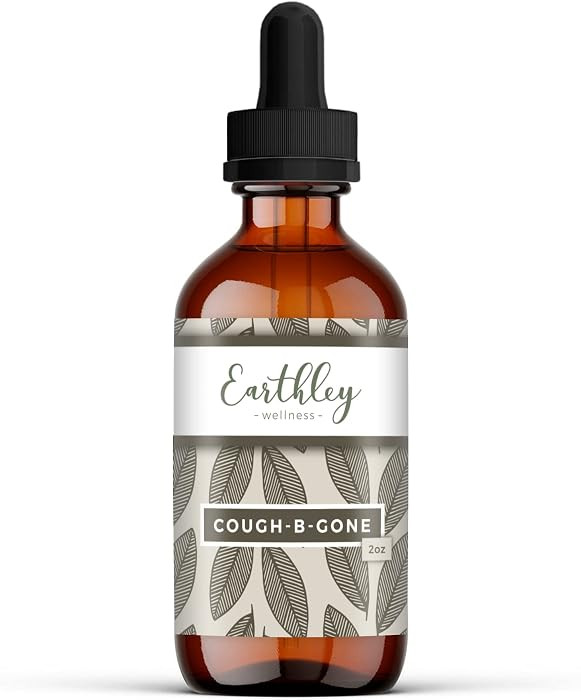 Earthley Wellness, Cough-B-Gone, Natural Herbal Formula, Cold and Cough Remedy, Removes Extra Muc... | Amazon (US)