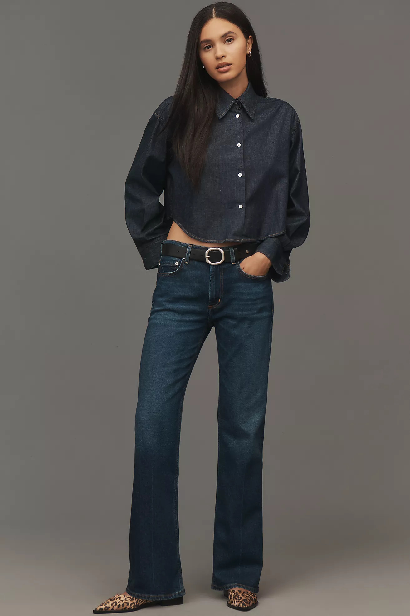 Citizens of Humanity Genova Low-Rise Bootcut Jeans | Anthropologie (US)