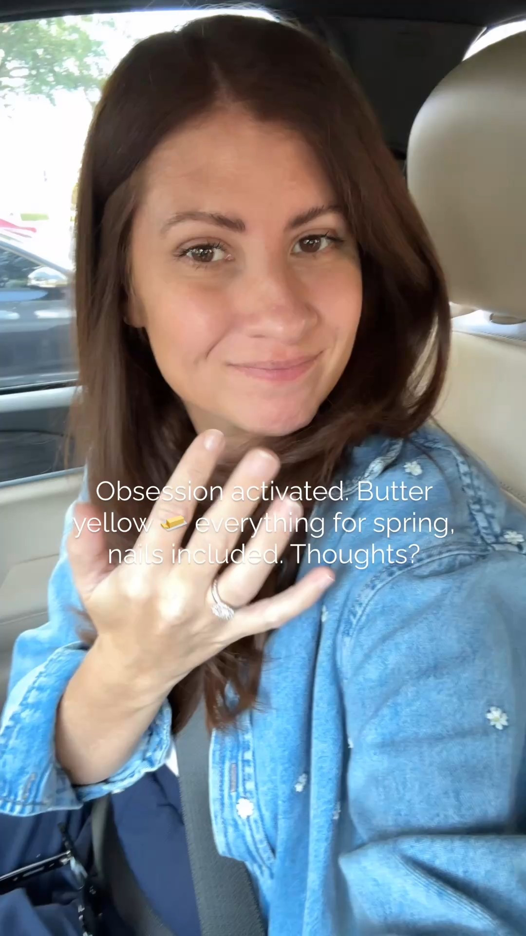 Loving butter yellow for everything for spring!🧈🧈🧈🧈! I’m officially sucked into this trend! Nails included! What are your thoughts!?

What are the colors are you loving for spring and summer this year! Let me know in the comments! 

#LTKStyleTip #LTKOver40 #LTKSeasonal