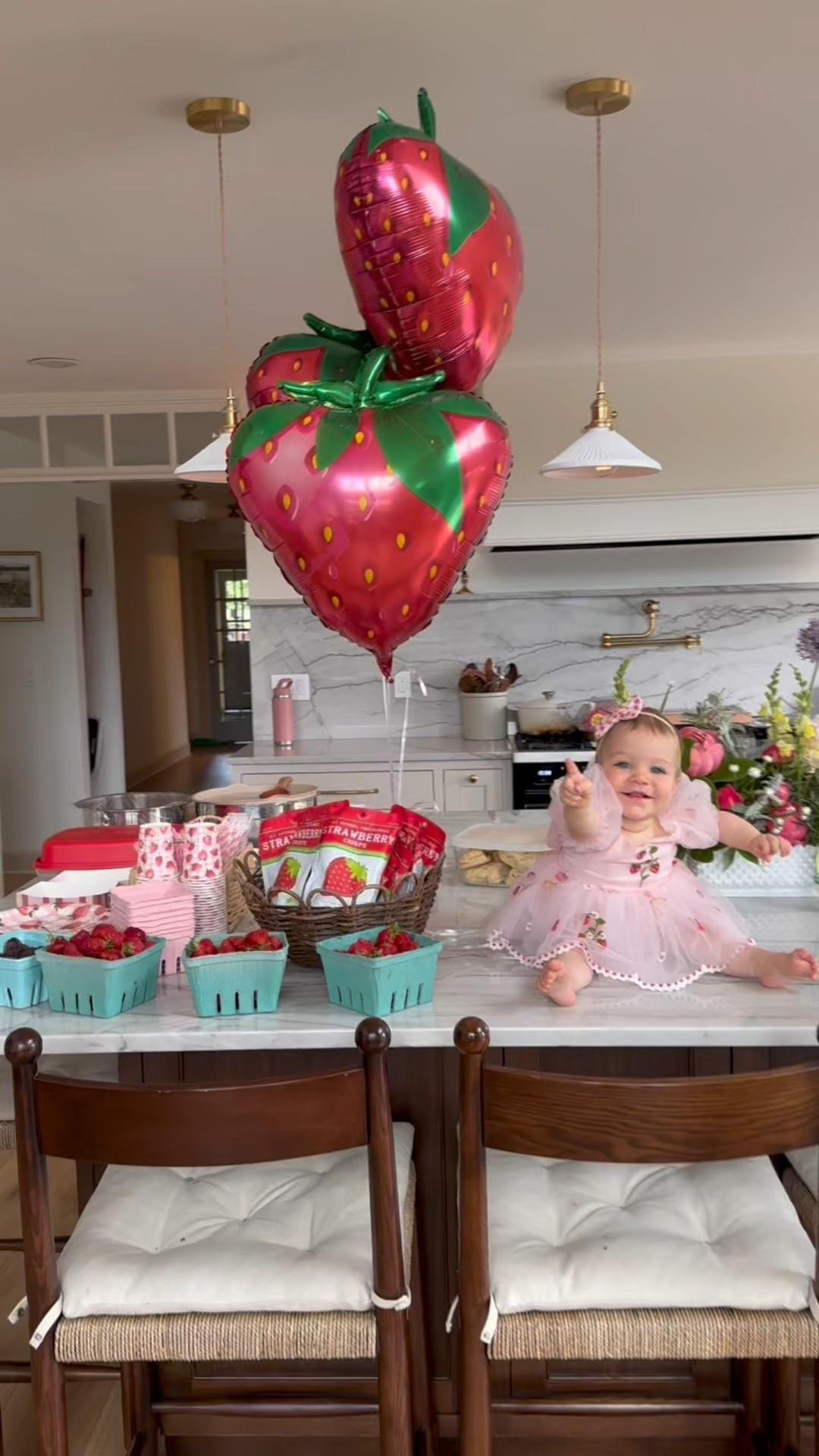 Strawberry berry first birthday party 🍓🍓🍓

#LTKParties #LTKBaby #LTKSeasonal