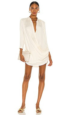 LBLC The Label Scarlett Dress in Ivory from Revolve.com | Revolve Clothing (Global)