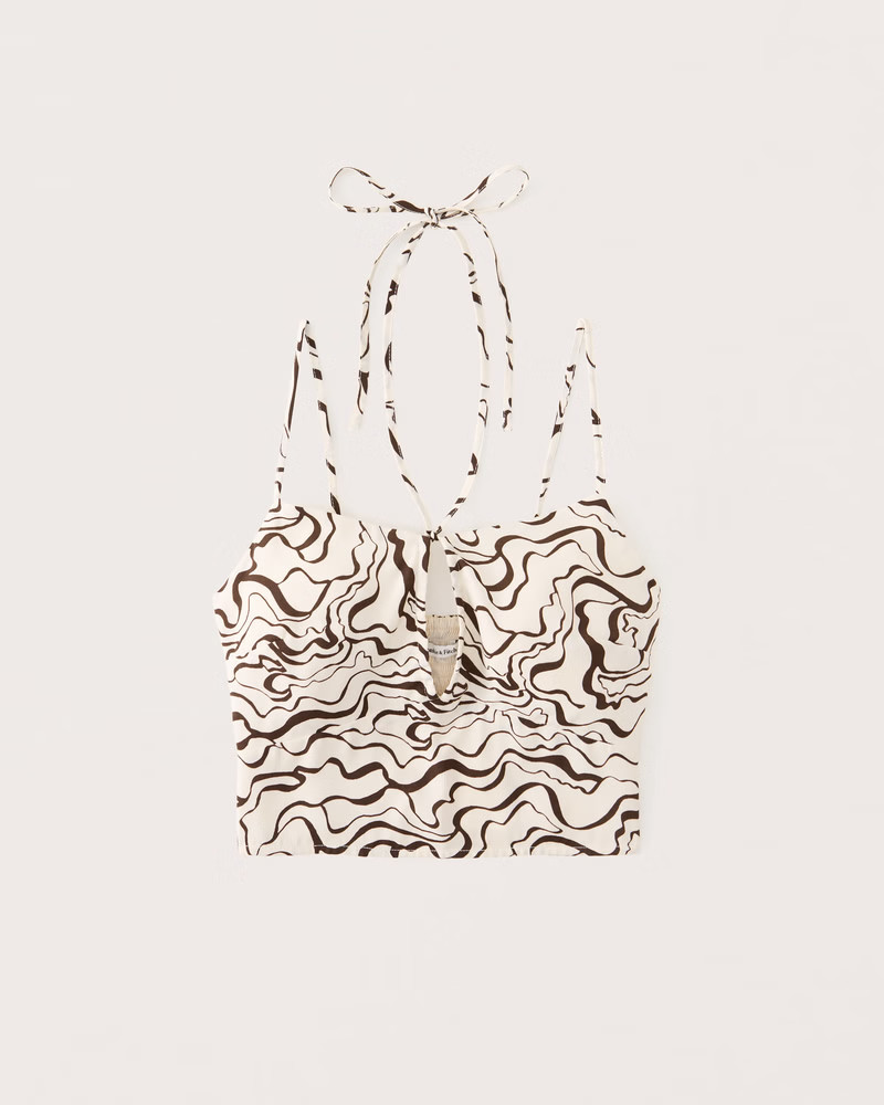 Women's Strappy Keyhole Cami | Women's New Arrivals | Abercrombie.com | Abercrombie & Fitch (US)