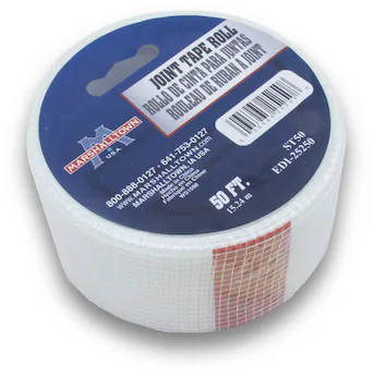 Marshalltown 2-in x 50-ft Mesh Construction Self-Adhesive Drywall Joint tape | Lowe's