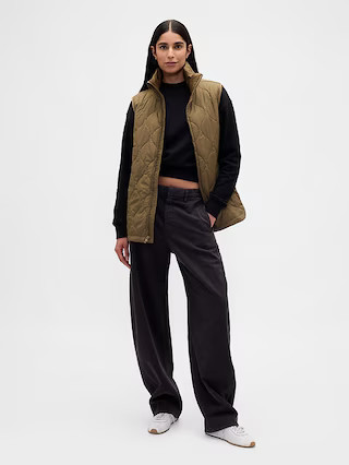 Recycled Lightweight Quilted Puffer Vest | Gap (US)