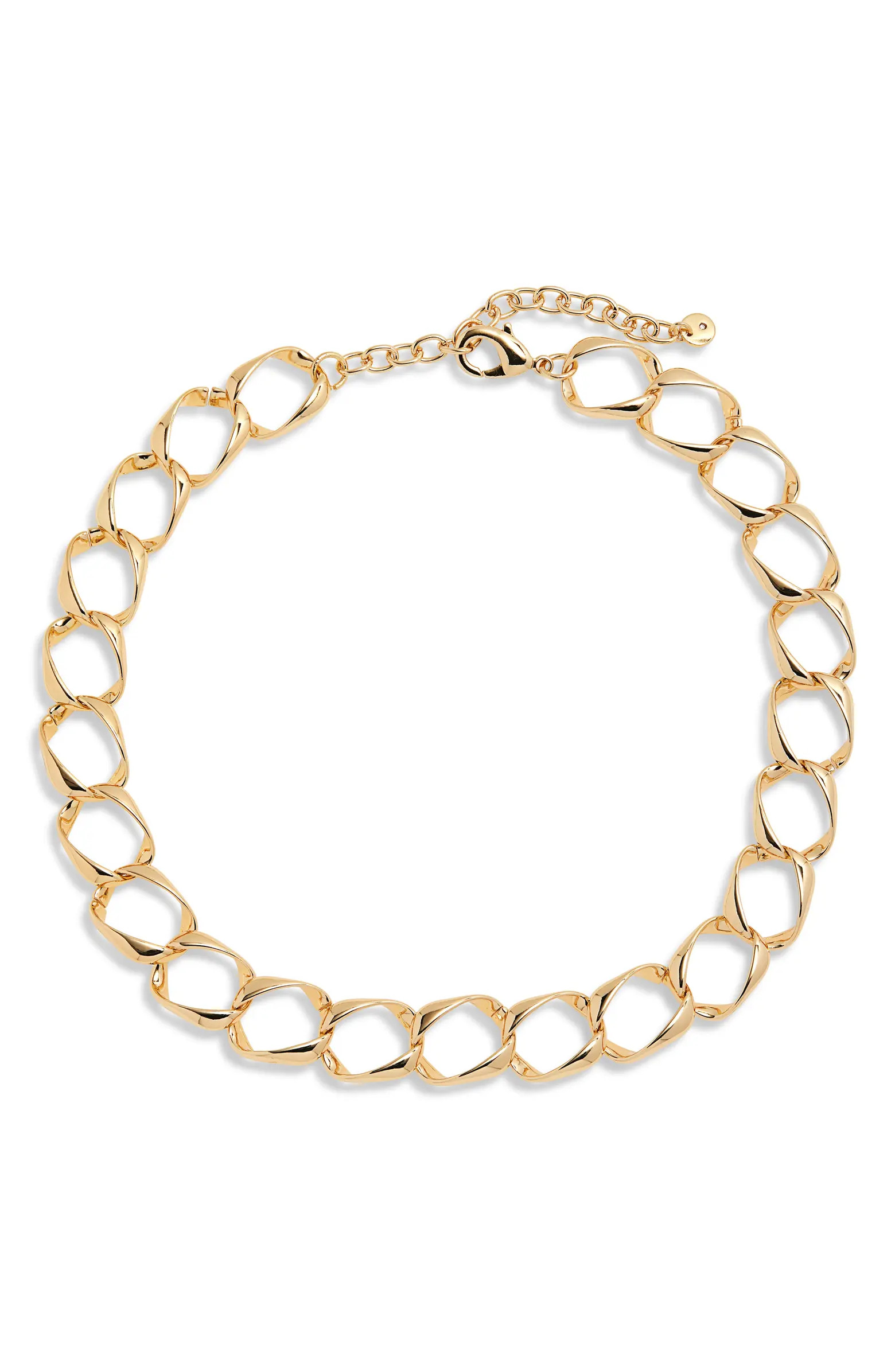 Nordstrom Oversize Curb Link Collar Necklace | Nordstrom | Nordstrom