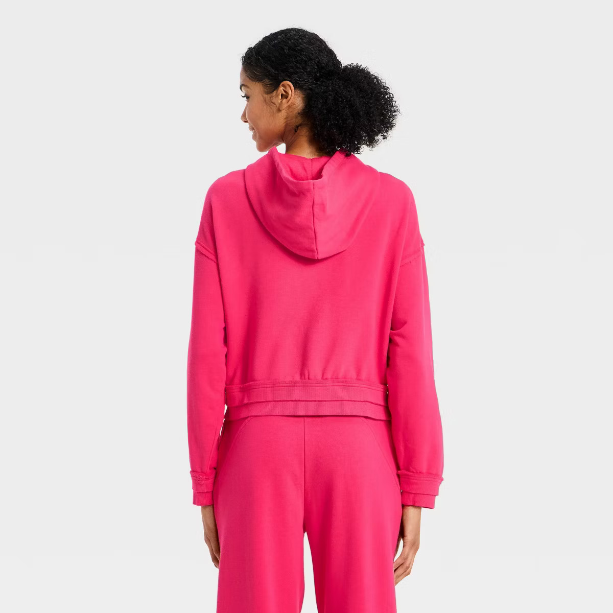 Women's French Terry Full Zip Hoodie Sweatshirt - JoyLab™ | Target