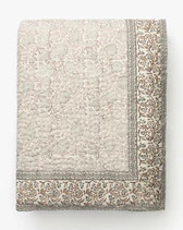 Tulare Block Print Quilt | McGee & Co. (US)
