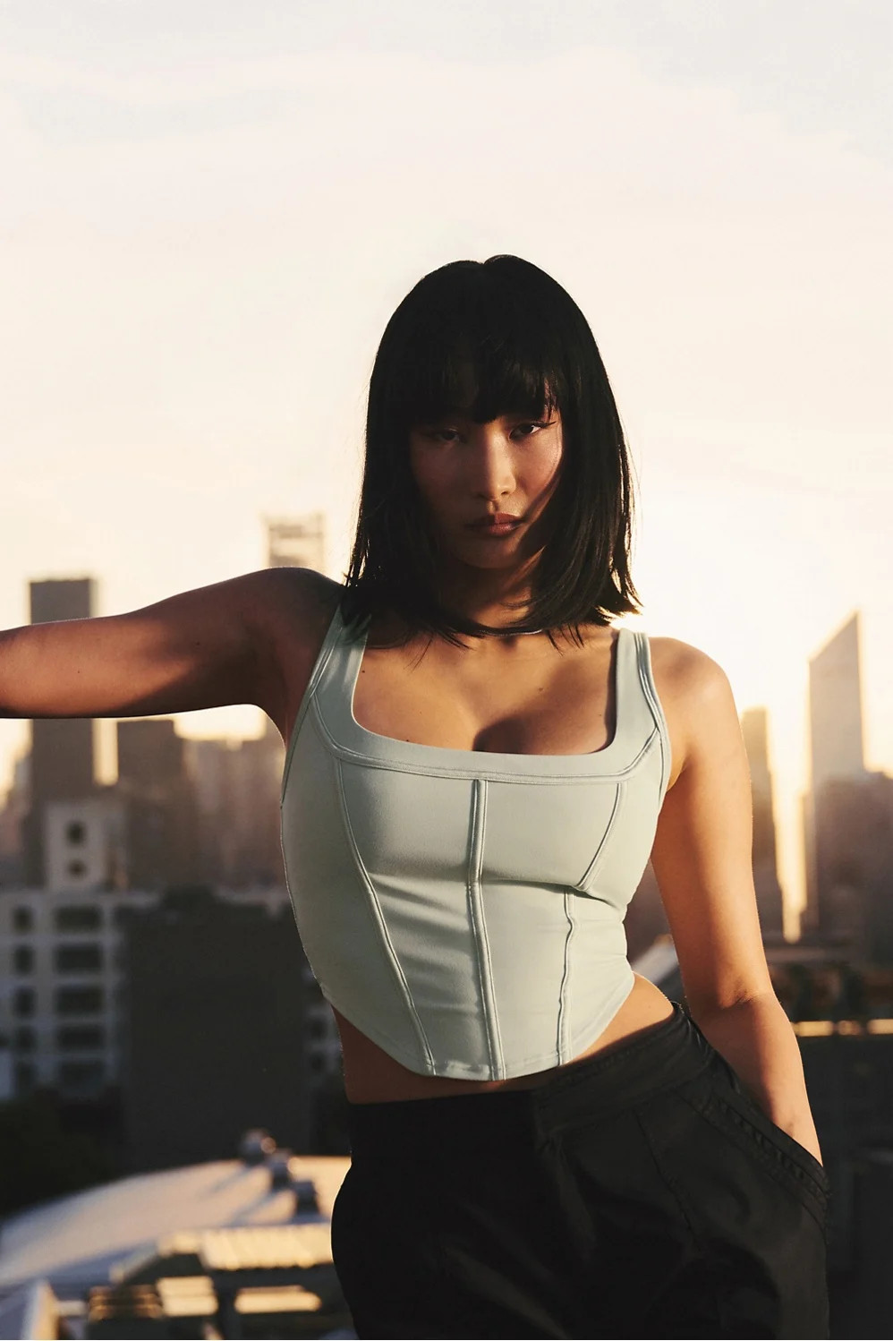 Frame Built-In Bra Tank | Fabletics - North America