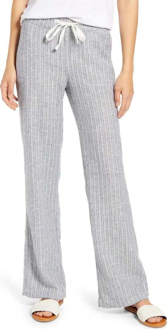 Linen Blend Pants | Nordstrom
