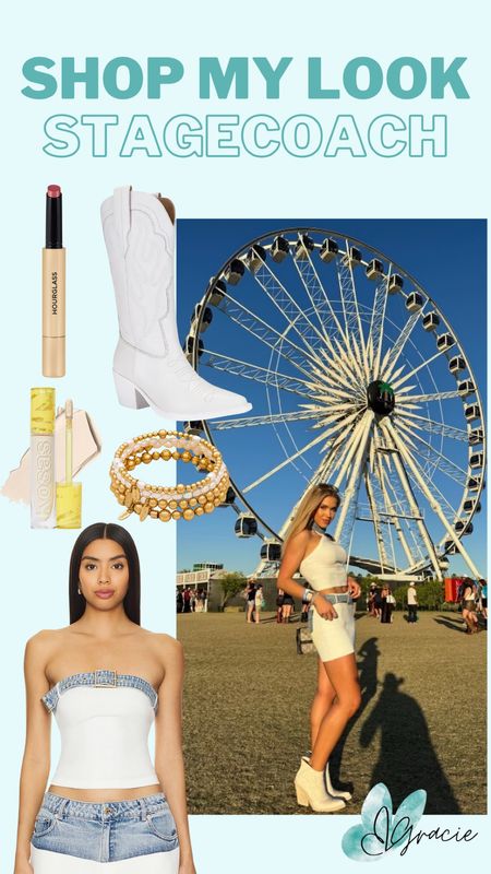 Shop my look from Stagecoach! Perfect for country concerts 🤍


Country concert outfit
Country music outfit
White cowboy boots


#LTKstyletip
