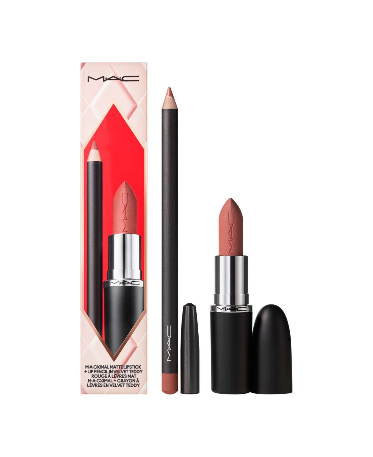 Mac 2-Pc. Topsy-Teddy Lip Gift Set | Macy's