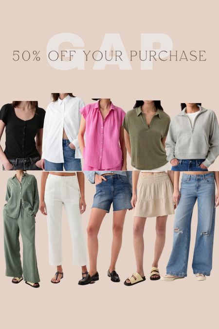 Gap 50% off 




Gap style. Affordable fashion. Budget style. Sale finds  

#LTKsalealert #LTKfindsunder100 #LTKstyletip